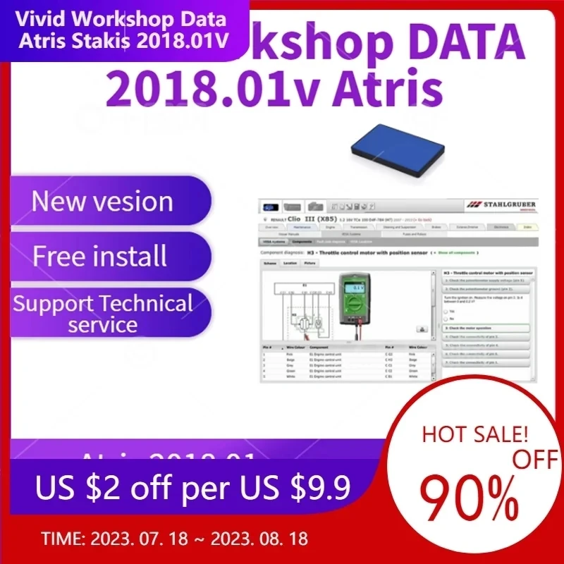 

2023 Hot Sale Vivid Workshop DATA Atris 2018.01v( (Atris-Technik) Europe Automotive repair software Atris parts catalog vivid