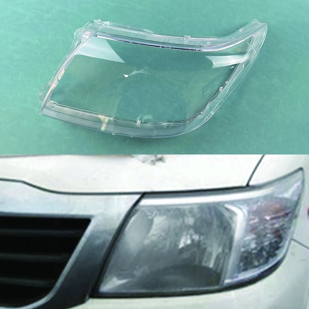 

For Toyota Hilux 2009 2010 2011 Front Headlight Cover Transparent Mask Headlamp Lamp Shell Replace Original Lampshade Plexiglass