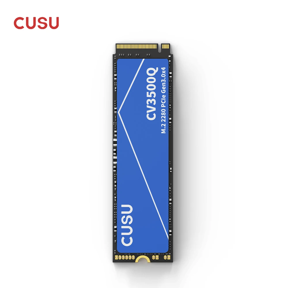 CUSU SSD NVMe M2 512GB 1TB 2TB SSD PCIe3.0 M.2 2280 Disco duro Disco de estado sólido para computadora portátil de escritorio 1