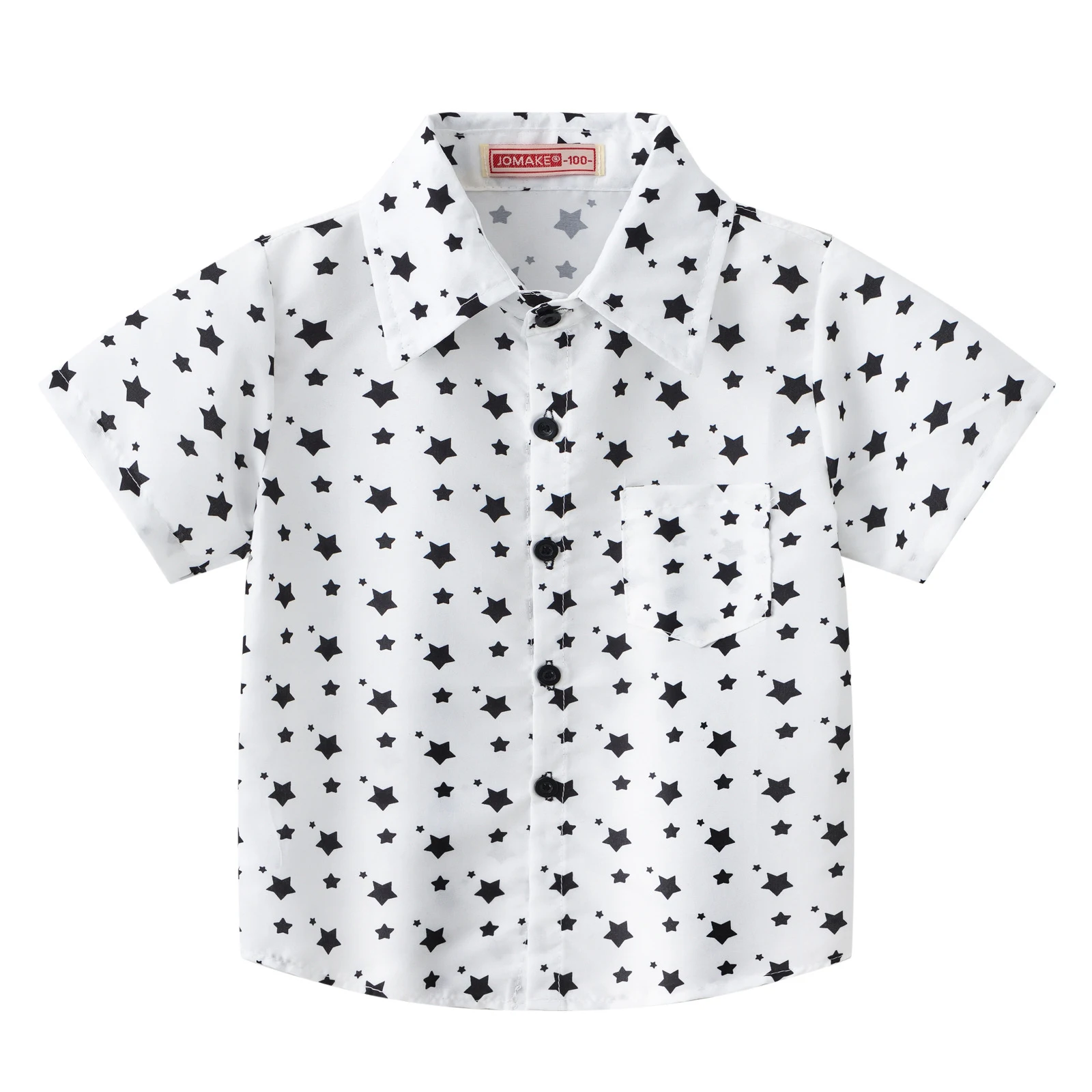 1-6 Years Baby Boys Shirt Summer Cotton Fashion Prints Thin Style Spring Baby Coat Birthday Gift New Children Clothing