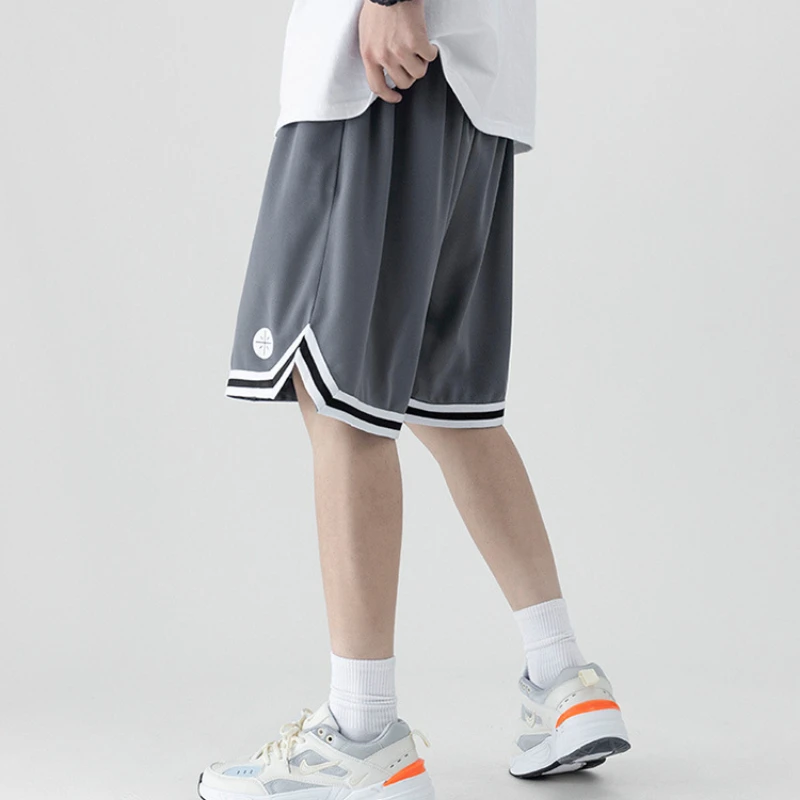 Men Sports Gym Shorts Basketball Running Breathable Quick-drying Loose Shorts Summer Men Clothing Beach Streetwear Pants