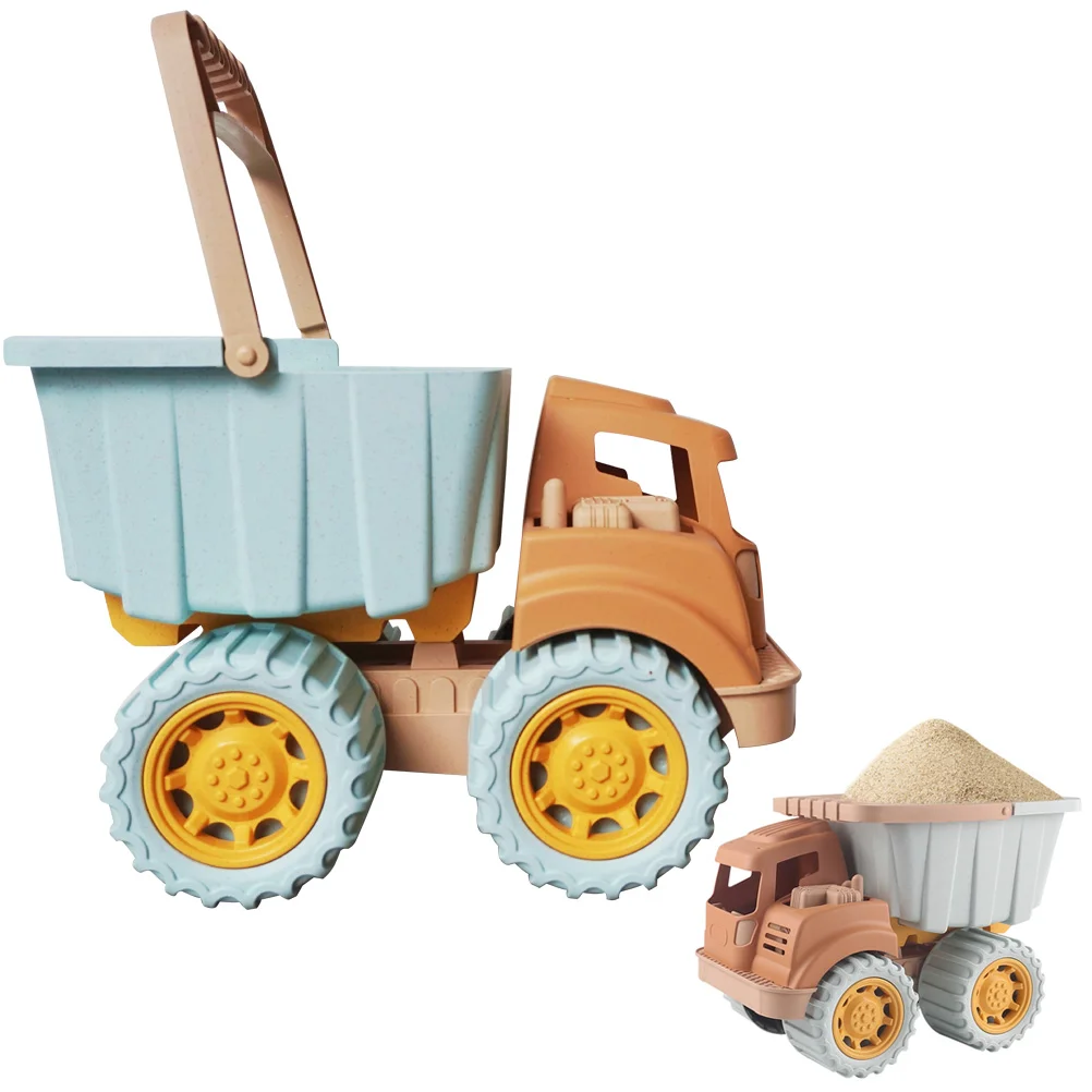 

Toy Toys Sand Truck Kids Excavator Car Construction Beach Sandbox Toys Dump Play Box Digging Vehicles Tractor Digger Mini