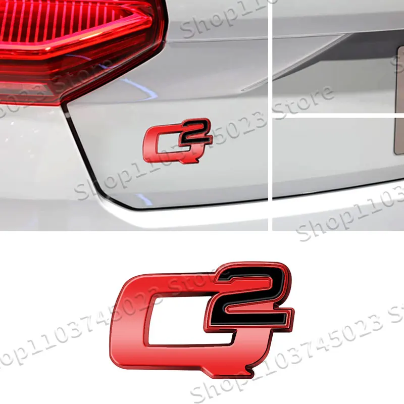 3D Metal Car Decor Logo Emblem Rear Trunk Badge Fender Sticker