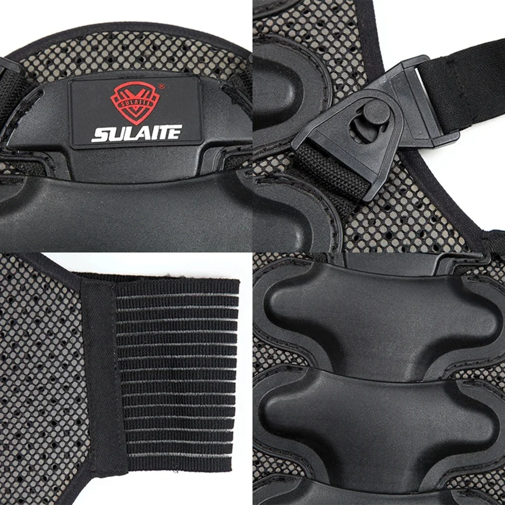 Ski Back Protector Detachable Cushion EVA Protection Pad For Motorcycling Biking Skiing Snowboarding