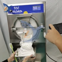 Hard Ice Cream Maker Machine ZY-38-2 Commercial Production Equipment Milk Tea Shop Automatic 60L/H Stall Buffet Restaurant 2