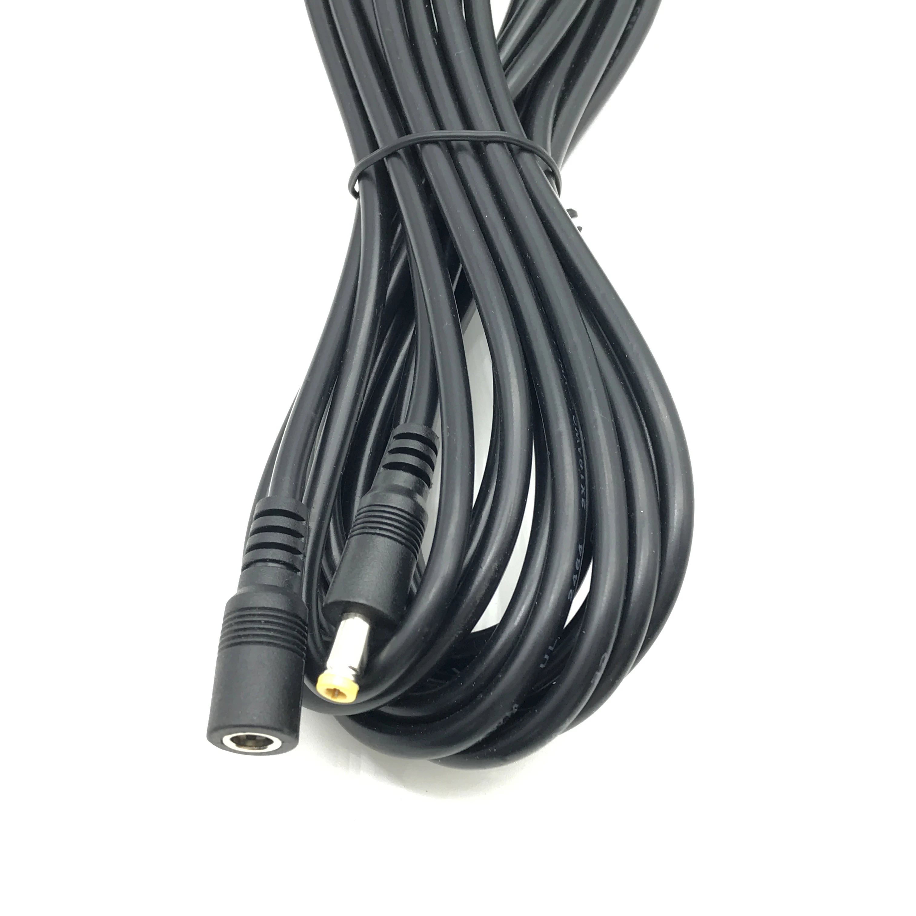 50ft 12V DC Power Extension Cable 2.1mm X 5.5mm Plug Universal Extension Cords Cable Compatible With 12V Power Adaper For Home Security IP Camera (15M) White