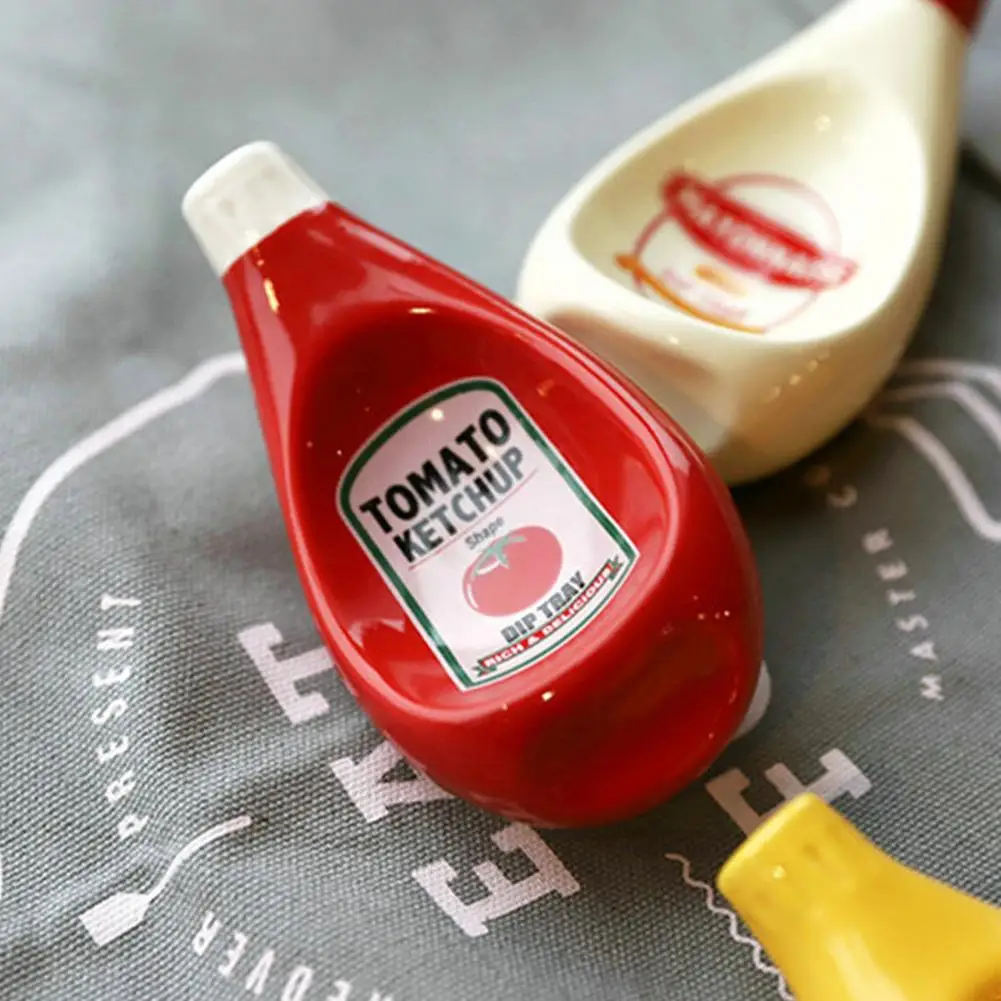 Ceramic Dipping Dish Dipping Bowl Food Grade Funny Spicy Soy Tray