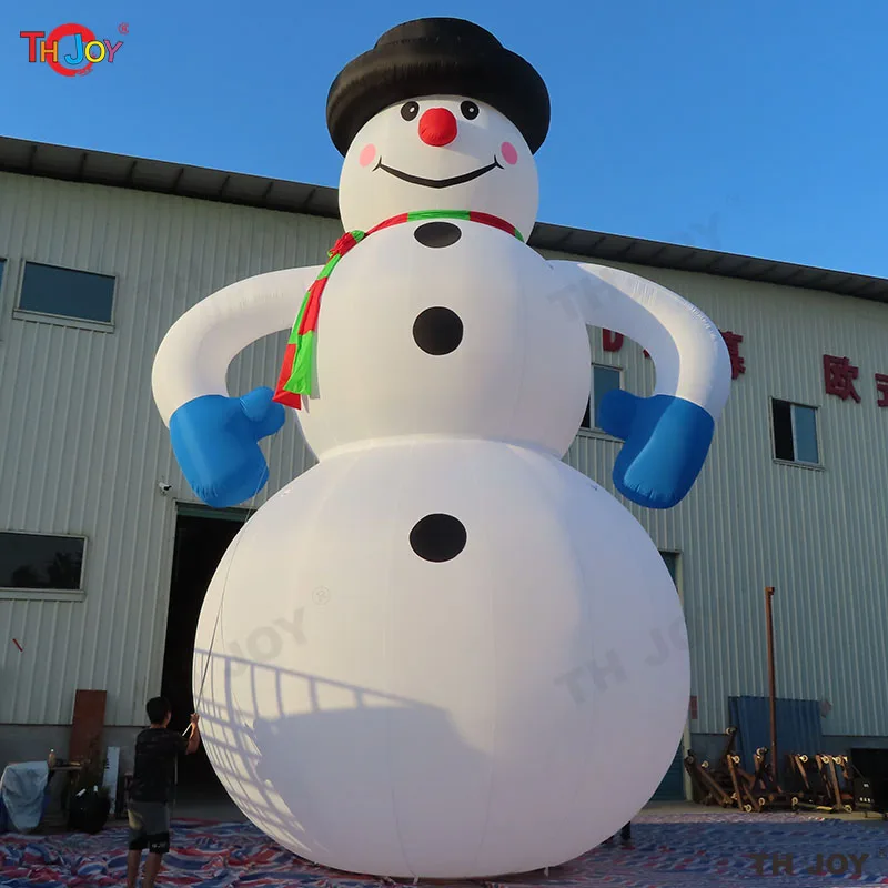 

10m 33ft Tall Outdoor Christmas Decoration Giant Inflatable Snowman for advertising free air shipping