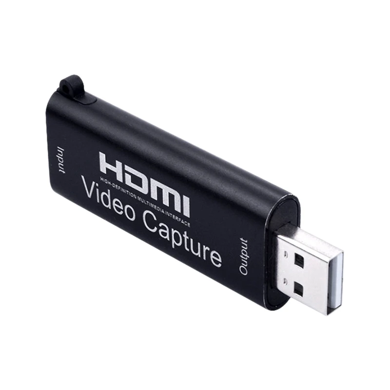 HDMI To USB 2.0 Audio Video Capture Card 1080P Recording Used For Games Teaching Conferencing |
