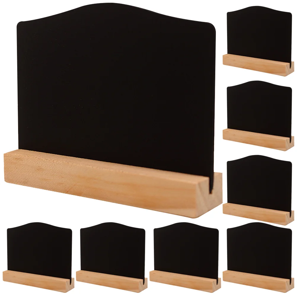 Erasable Desktop Chalk Board Mini Double-Sided Blackboards Message Board Rustic Chalk Sign Message Board Sign Chalkboards