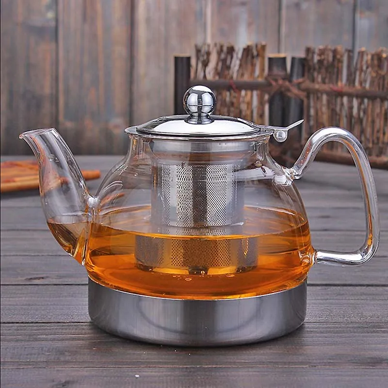 Heat Resistant Glass Teapot Electromagnetic Furnace