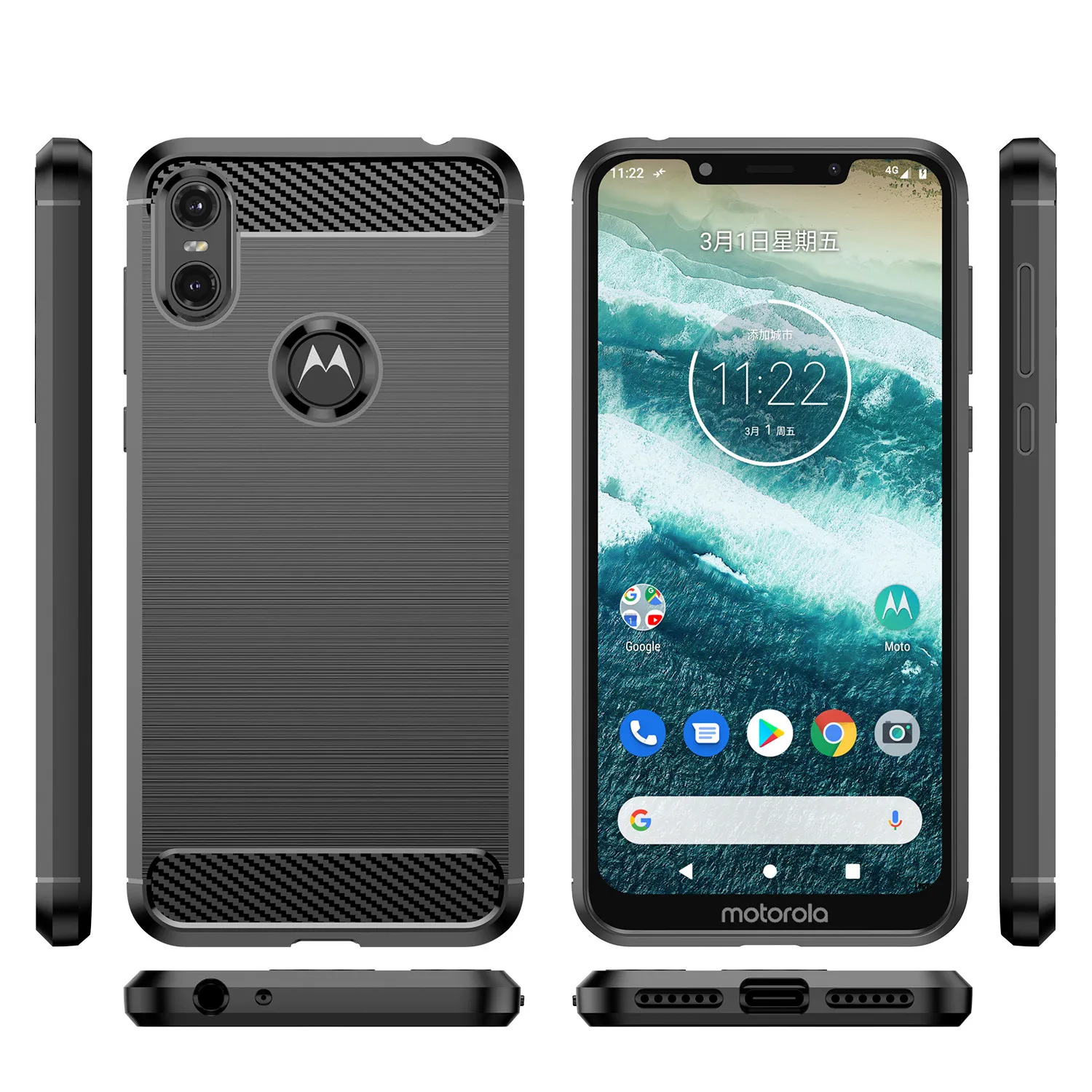 Shockproof Silicone Case - Soft Phone Cover
