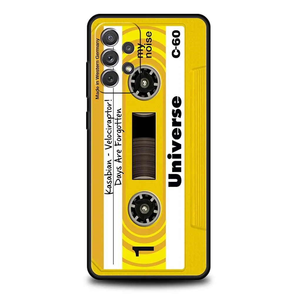 Retro Cassette Tape Design Phone Case Cover