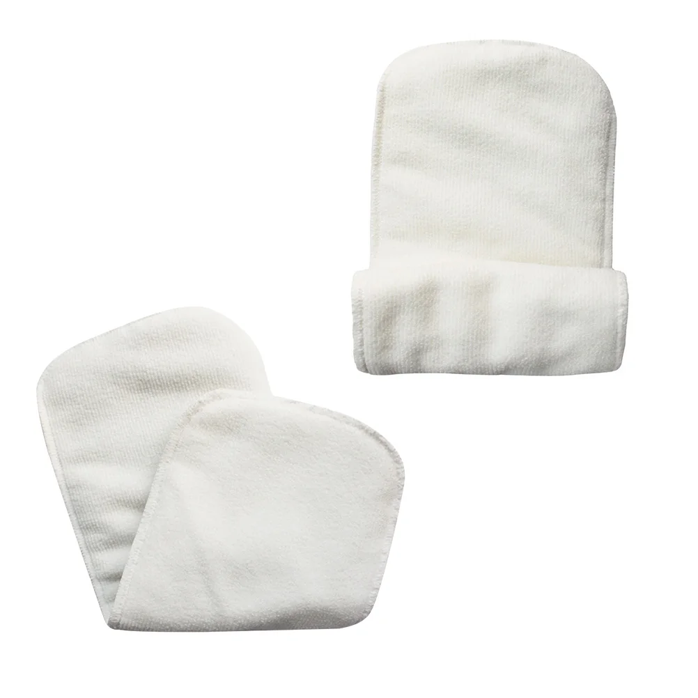 1pc 20x49cm Fiber Washable Booster Liners Cloth Nappy Inserts Reusable Adult Diaper Insert Changing Pads For Patients The 4