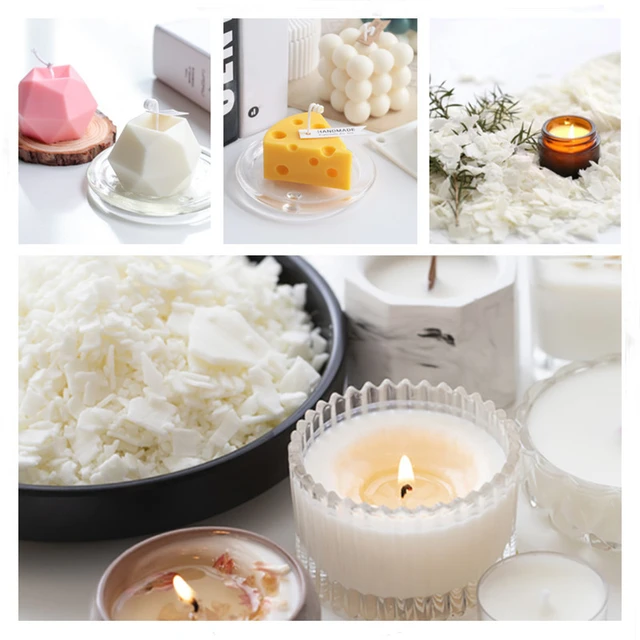 100g slice shape American soy wax 464 candle making kit DIY homemade  scented candle container cup wax making raw materials - AliExpress