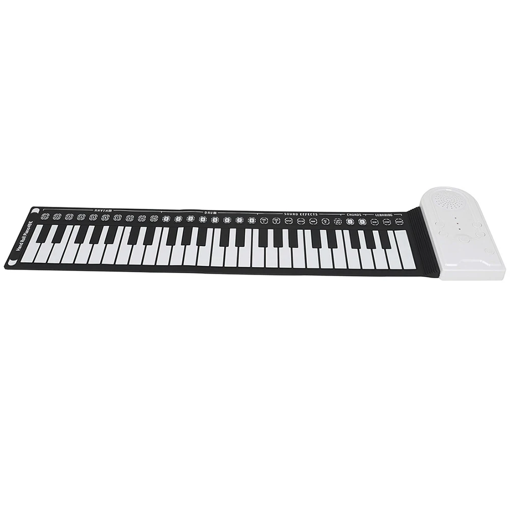 Piano Flexible pliable et Portable en Silicone, 49 touches, clavier souple,  orgue électronique, cadeaux musicaux pour enfants - AliExpress