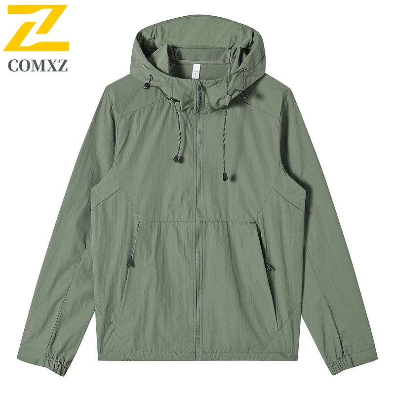 Summer Ice Silk UV Protection Jacket UPF50+ Lightweight Sun Hoodie Outdoor Sports Skin Coat for Men Women Sunscreen clothing