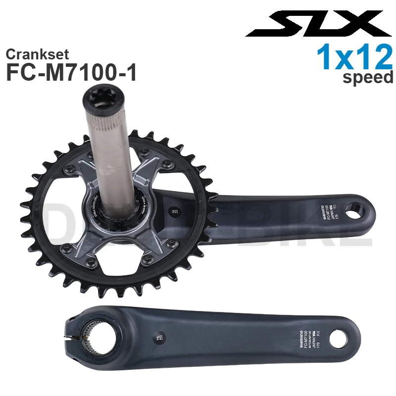 SHIMANO SLX クランク FC-M7100 170mm 12速 32t Shimano SLX FC-M7100 12 Speed Crankset 170mm 30T – Cycle Limited