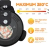 Davivy 16" Large Pizza Oven with Pizza Stone & Grill Pan  Portable Indoor 2
