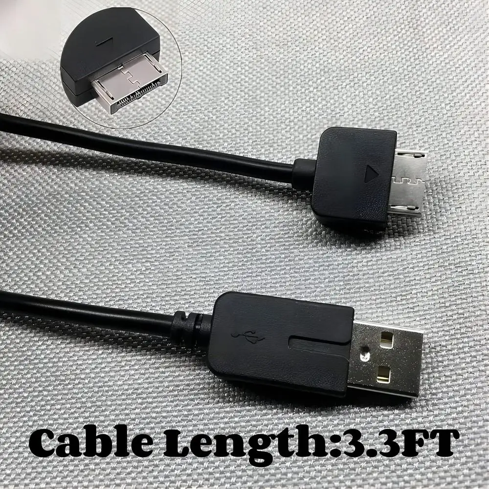 PSVita 고속 USB 충전 케이블, 2 in 1 데이터 동기화 코드, 휴대용 콘솔, 플레이스테이션 Vita 1000, 1m 전원 충전기 라인