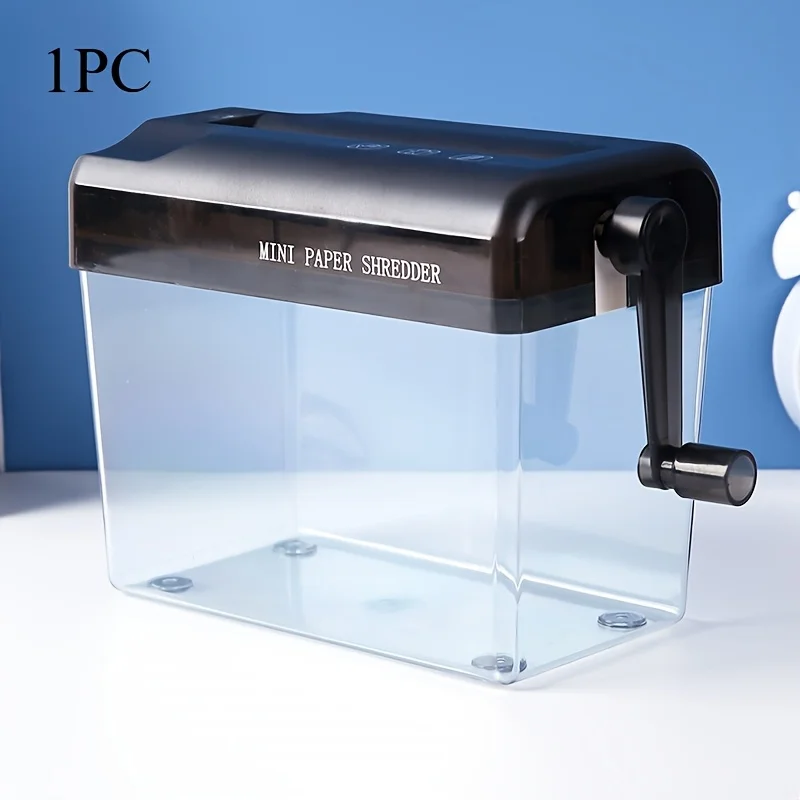 מסור נייר ידני קל לשימוש עבור גיליונות A4/A6 |   עיצוב חיתוך צלב חסכון במקום, בסיס לא מחליק |   אידיאלי למשרד