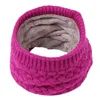 3-15 Years Kids Winter Scarf For Children Knitted Baby Ring Scarf Children Scarf Neck Cotton Thickened Collar Scarves For Girl 5