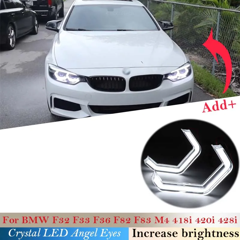 

Светильник дневной со стразами для BMW F32, F36, F33, F82, F83, M4, 430d, 435d, 428i