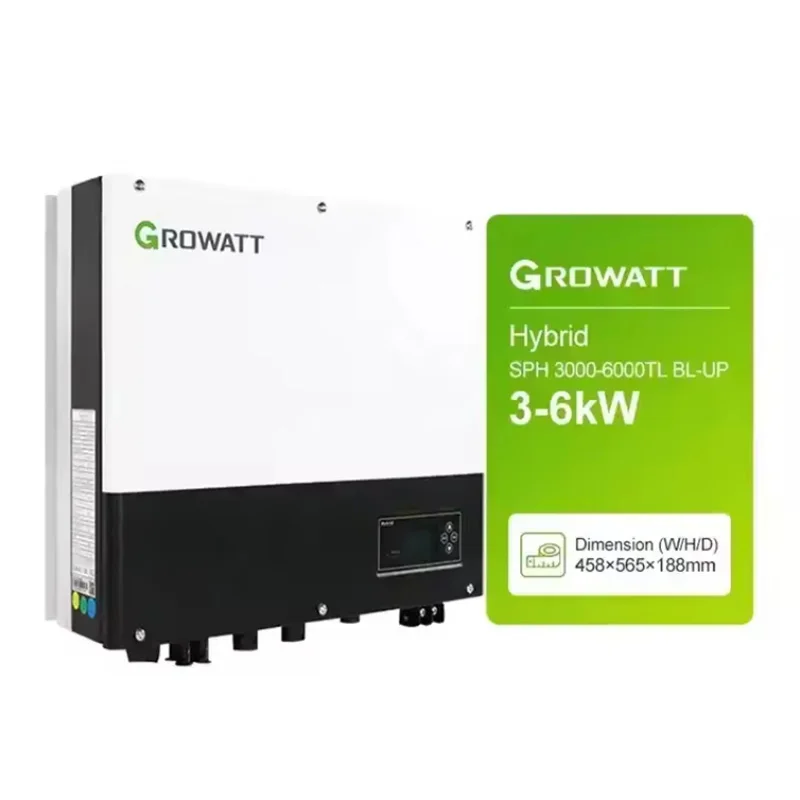 

Growatt Hybrid Wechselrichter Communication Optional 5Kw 6Kw Fotovoltaico Inverter For Solar Energy Systems