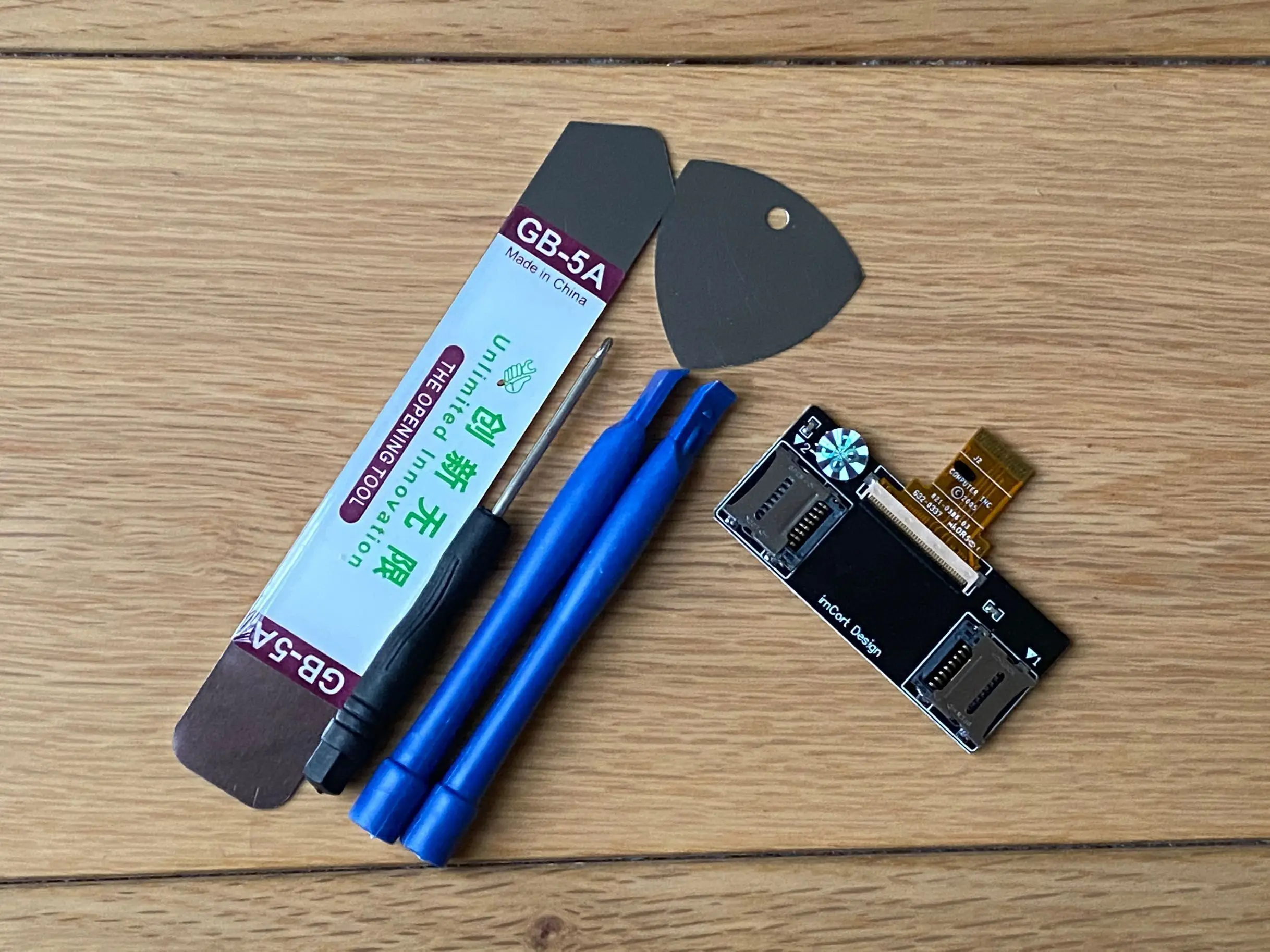 IFlash 더블 카드 마이크로 SD 어댑터, 아이팟 클래식 5 세대 30GB 5.5 세대 60GB 80GB 6 세대 80GB