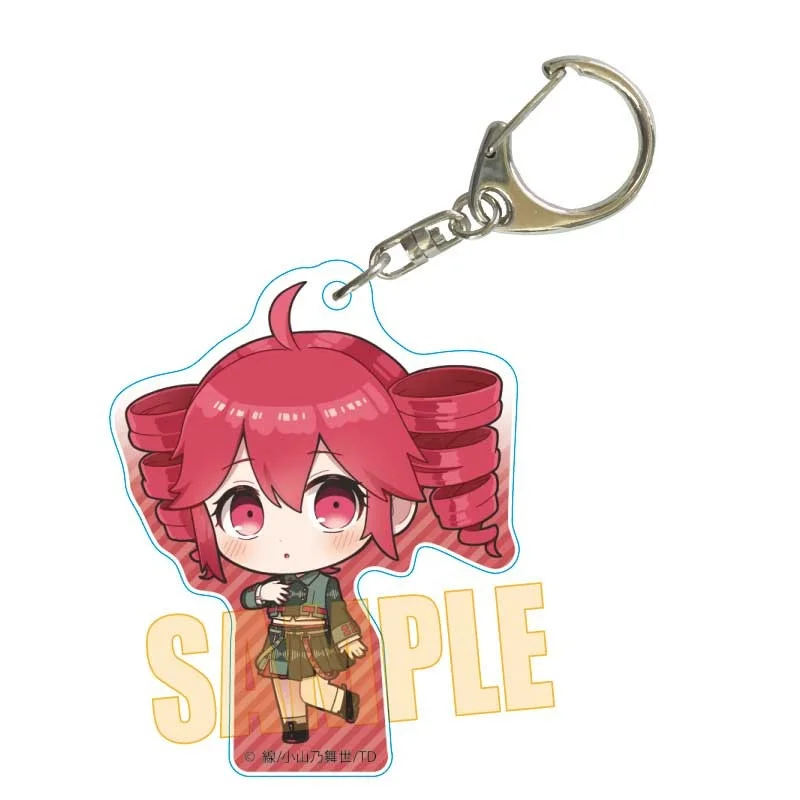 Kasane Teto Adorable Acrylic Figure Keychain - Cartoon Bag Charm & Backpack Pendant Gift