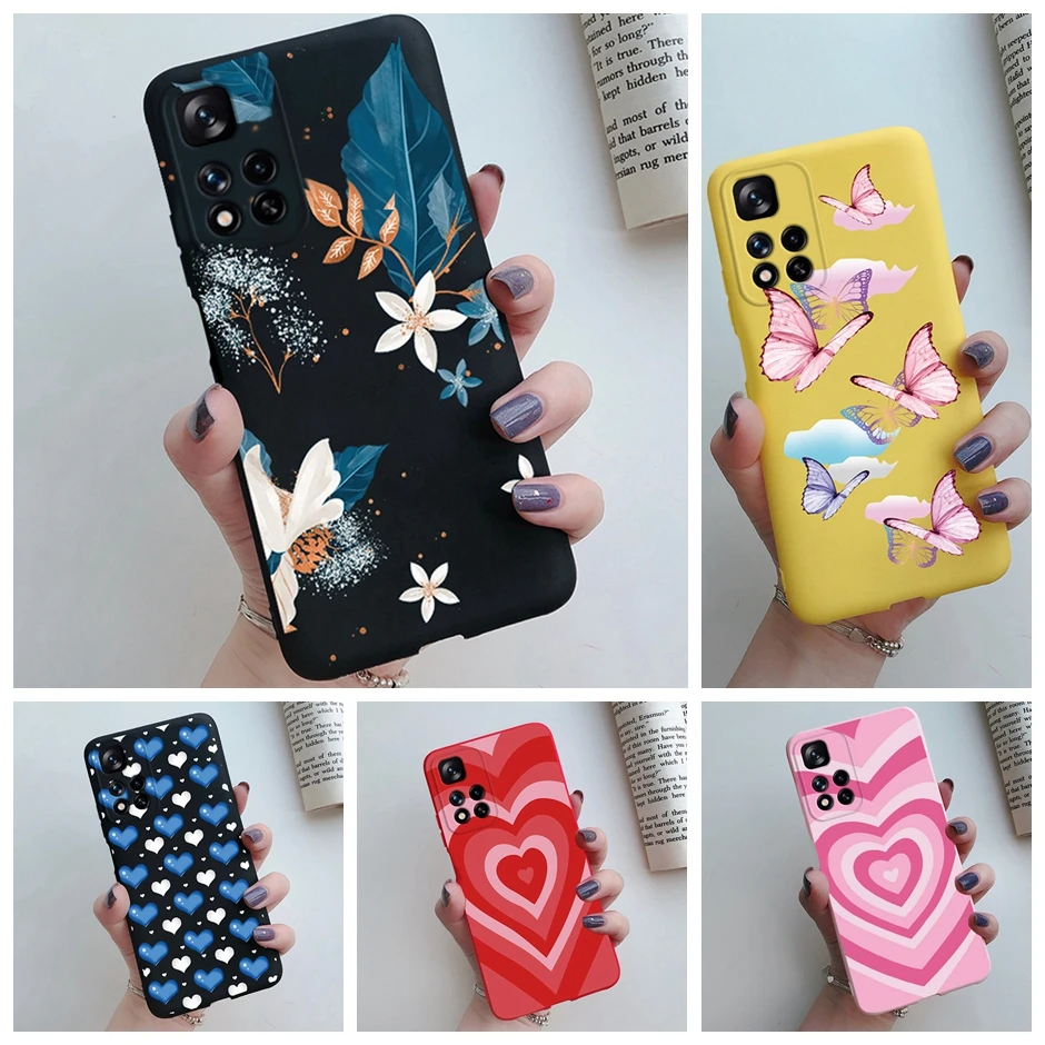 Per Xiaomi Redmi Note 11 Pro Plus Case Note 11 Pro + Proplus 5G Custodie Per Telefoni Guscio In Silicone Per Xiaomi 11I Hypercharge Bumper Capa