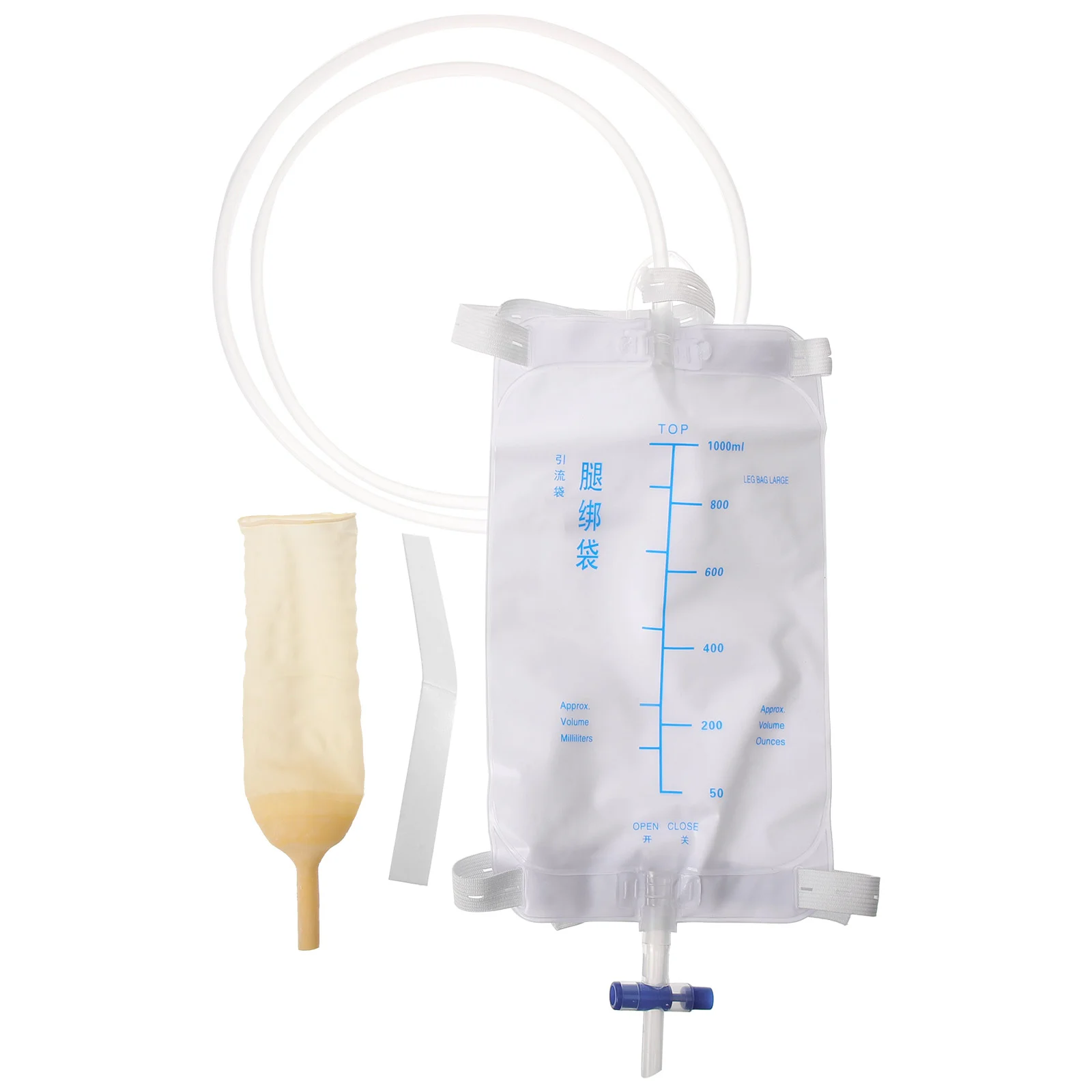 

Urinary Sleeve Drainage Bag Catheter Leg Disposable Urine Pouch Emulsion for Men Cathether Bags