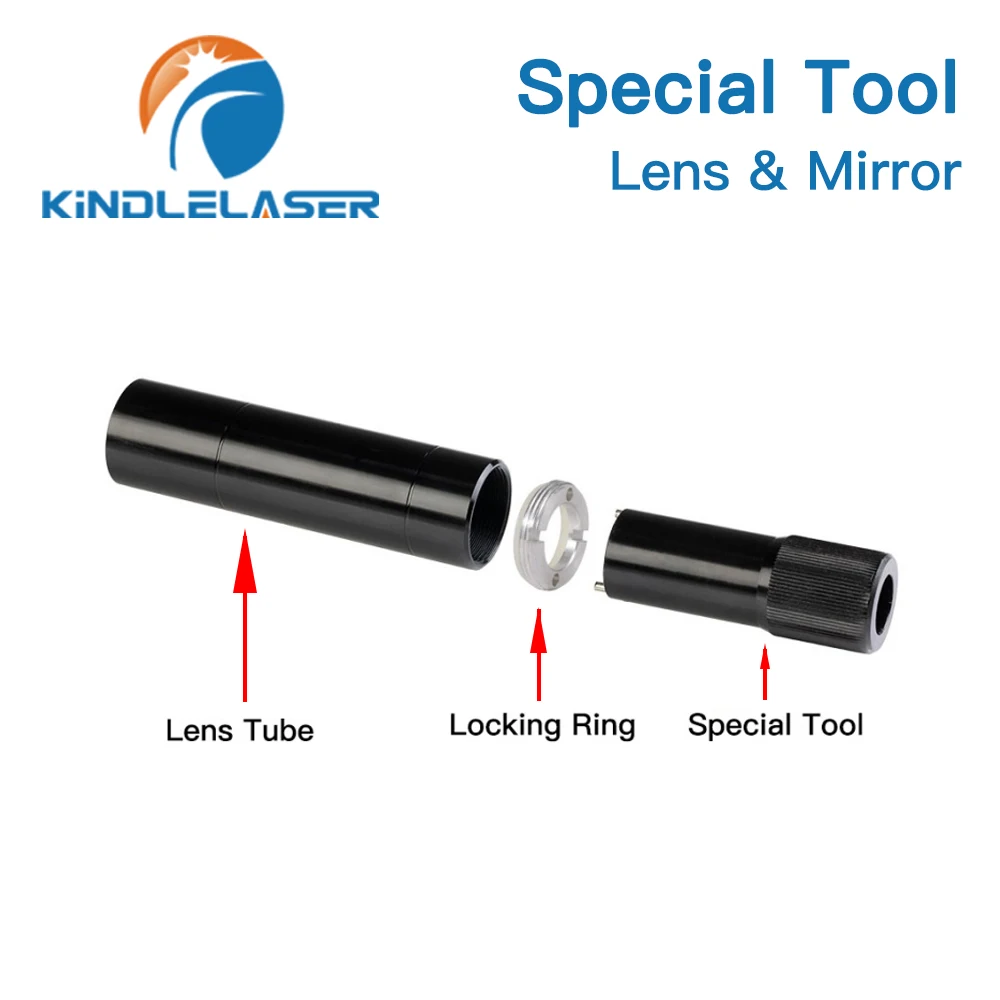 KINDLELASER Tool for Removing and Installing Lens Tube Lock Nut and Reflector Mirror Fixing Nut for K40 series Laser Head