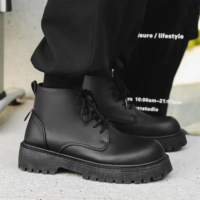 

Winter Male Leather Shoes Business Formal Wear Soft Bottom Comfortable Work Men's Wide-Leg Men's Shoes Thick Bottom Big Toe Suit
