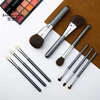 Shoushoulang Professional Handmade Make Up Brushes Set 9pcs Face Powder Eye Shadow Brush Saikoho Goat Hair Makeup Brushes Kit 3