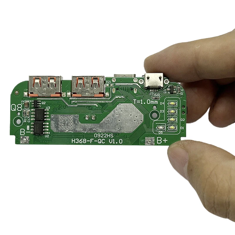 USB C타입 고속 충전 보드, 모바일 전원, DIY 보조배터리 마더보드 모듈, QC3.0 PD