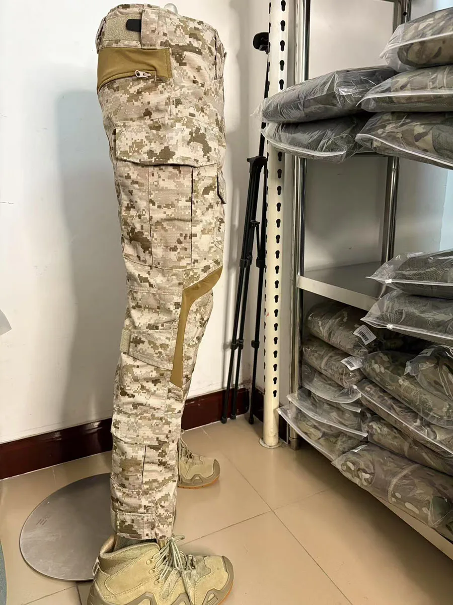 AOR1 Tactical Pants Man Polyester Cotton G3 Tactical Pants Desert Digital Outdoor Army Fans Training Combat Trousers combat pants
