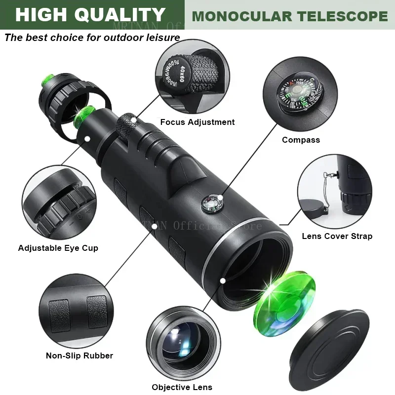 40X60 Zoom HD Powerful Binoculars 3