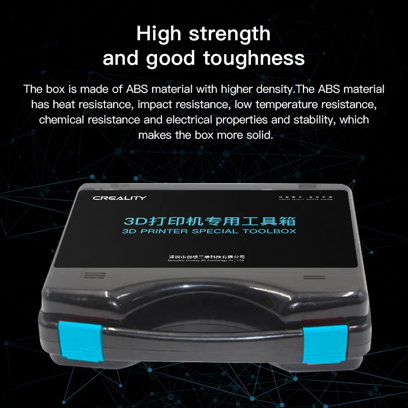 CREALITY 3D 프린터 도구 상자 키트, 드라이버, 렌치, 플라이어, 바늘, SD 리더 세트, 모든 3D 프린터 수리 세트, 18 가지 유형의 도구