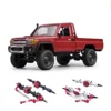 2Pcs MN82 LC79 Metal Axle Metal Gear Front and Rear Axle for Mang Cow MN82 LC79 RC Truck Car Upgrade Parts Accessories A 6