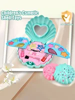 Fashion Kids Dress-Up Toy Set, Multi-Layer Shell Princess Makeup Box - Perfect Birthday & Christmas Gift for Girls 3