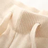 Knitted Wide Leg Pants for Women New Elastic Band Wool Pants casual pants Sports Pants 2025 Spring Strong Inclusive Floor pants 3