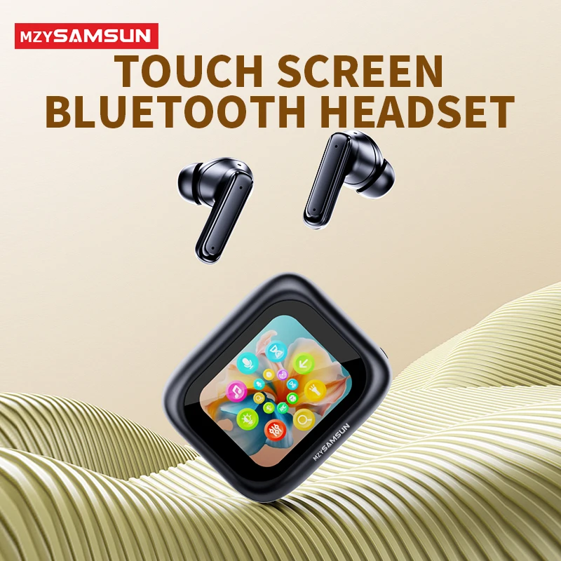 

MZY SAMSUN E18 Wireless Bluetooth Headphones TWS Earbuds In Ear With Mic Hifi Stereo Sports Earphone Waterproof Gaming Headset