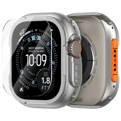 Premium Alloy Metal Cover for Smartwatch Protection (Titanium)