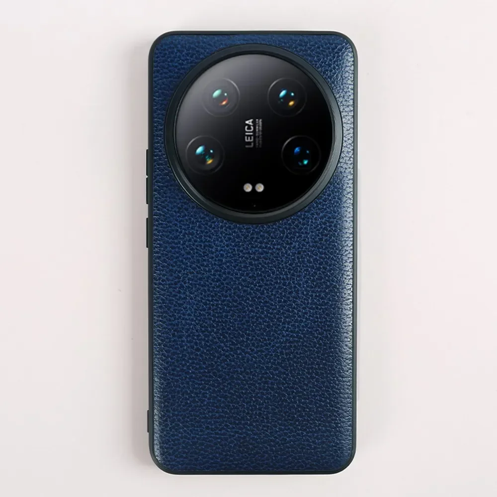 Luxury Handmade Genuine Leather Vintage Phone Case Cover