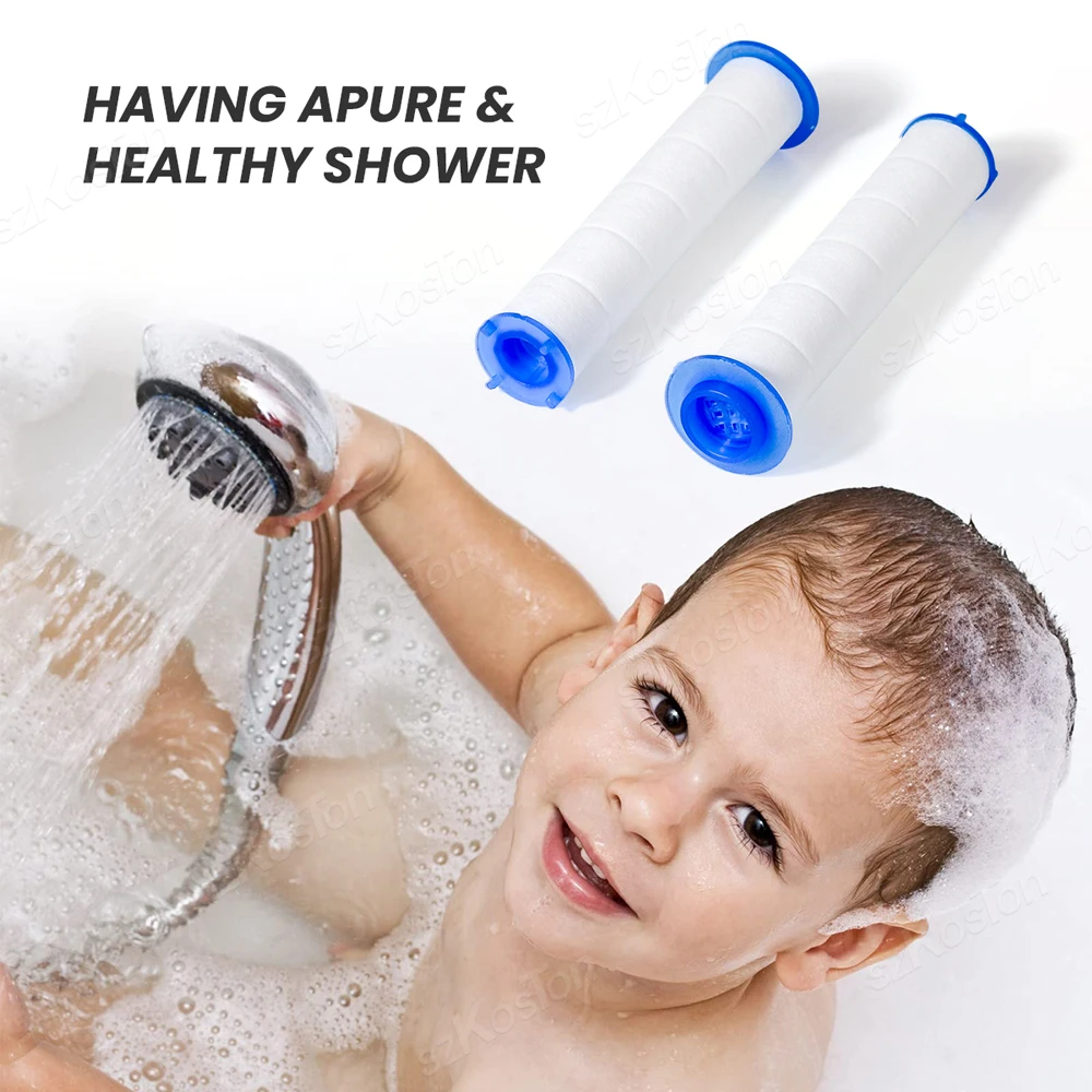 50/10PCS Shower Head Filter Replacement Showerhead Remove Chlorine/Fluoride/Hard Water/Calcario Hygienic Bathroom Accessories 5