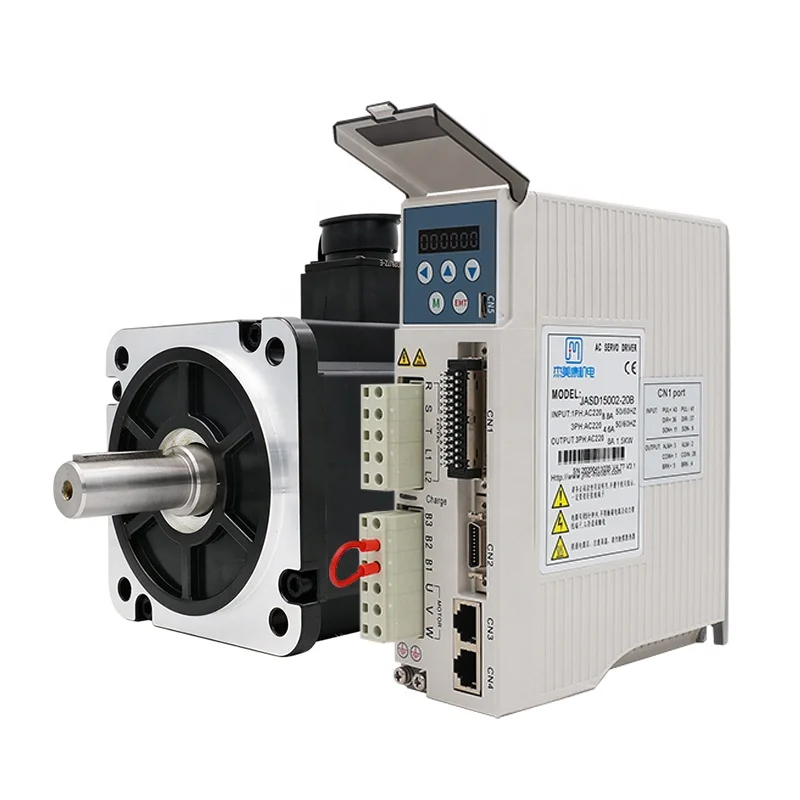 

130JASM515230K-17B + JASD15002-20B 1500W 220V 4.78N.m Cnc сервопривод от производителя для швейной машины