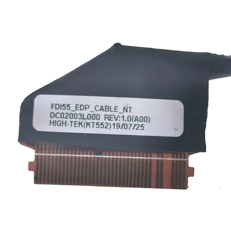 Laptop display cable LCD EDP LVDS Video No-Touch Screen Display Flex Cable Wire for Dell Inspiron 15 5593 5594 3501 FDI55 0FY9WT DC02003L000 30pin