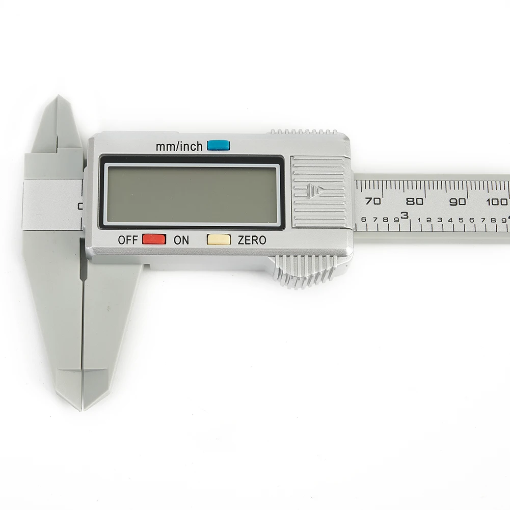 

1* Digital Vernier Calipers 0-150mm LCD Electronic Carbon Fiber Meter Measuring Ruler Plastic Vernier Caliper New