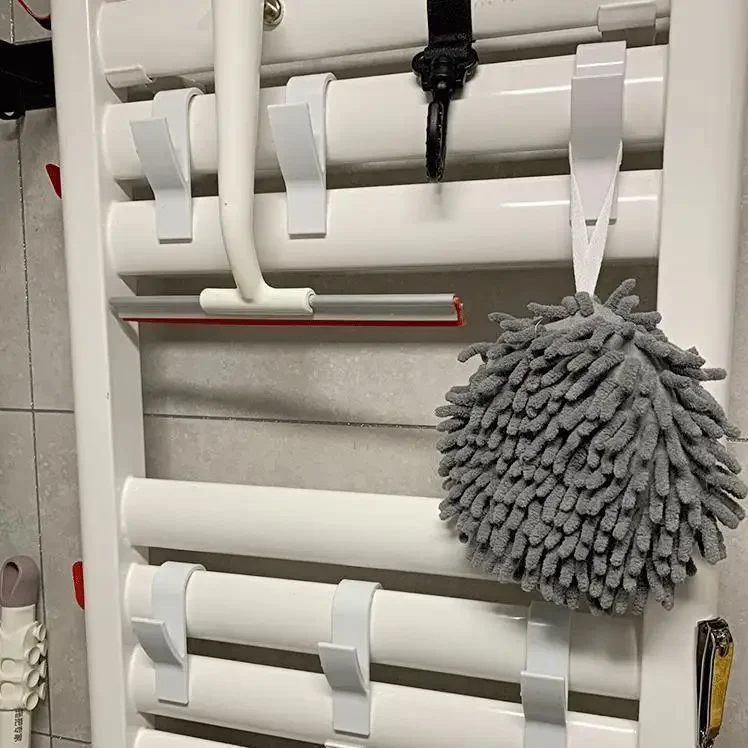 Shelf Scarf Kitchen Hanger Bathroom Accessories 1/10PCS Organizer Storage Clips Racks Towel Hooks Holders Rail Clothes Radiator